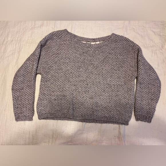 TJD Alpaca blend Open Back Sweater - Picture 1 of 7